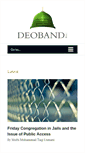 Mobile Screenshot of deoband.org